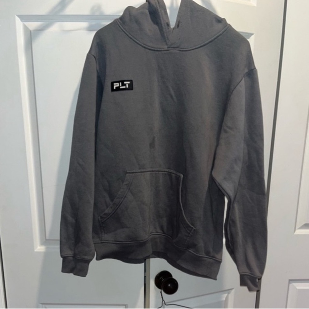 Grey Plt size M hoodie